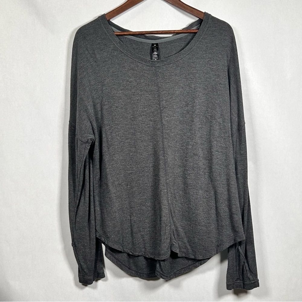 2 for$15 Yogalicious Gray Long Sleeve Top